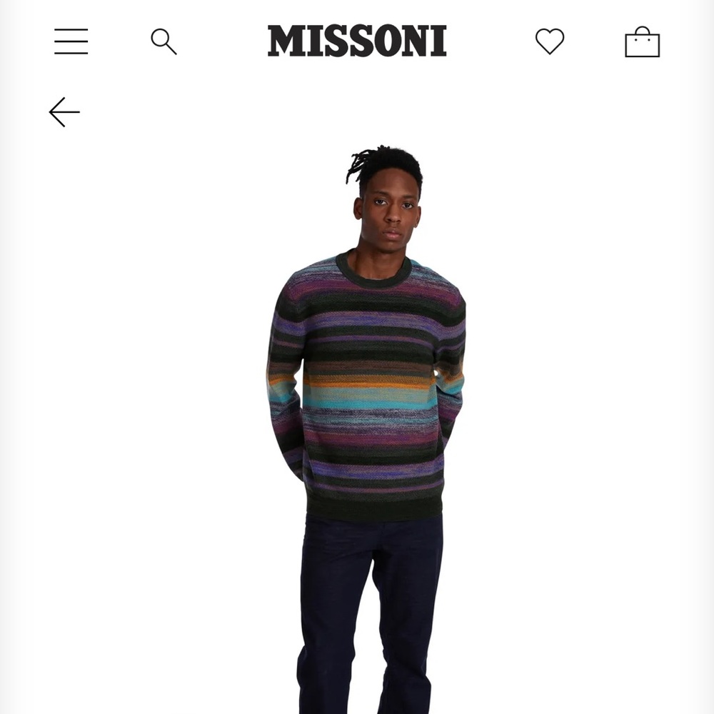 Missoni Long-Sleeve Crewneck